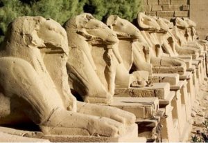 Avenue Of Sphinx Amun