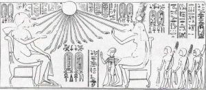 Nefertiti Akhenaten Aten