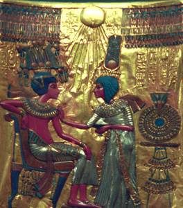 Tutankhamun Golden Throne
